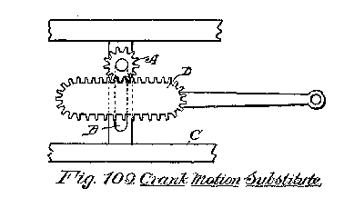 Rack-and-pinion crankshaft substitute