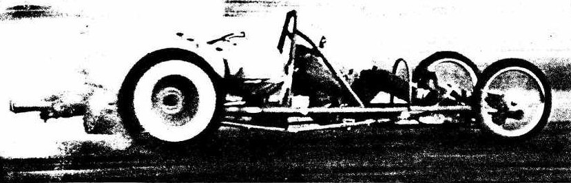drag racing car run on air