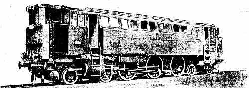 1200 horsepower hybrid diesel air locomotive 1931