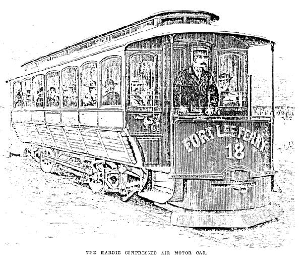 Hardie compressed air locomotive