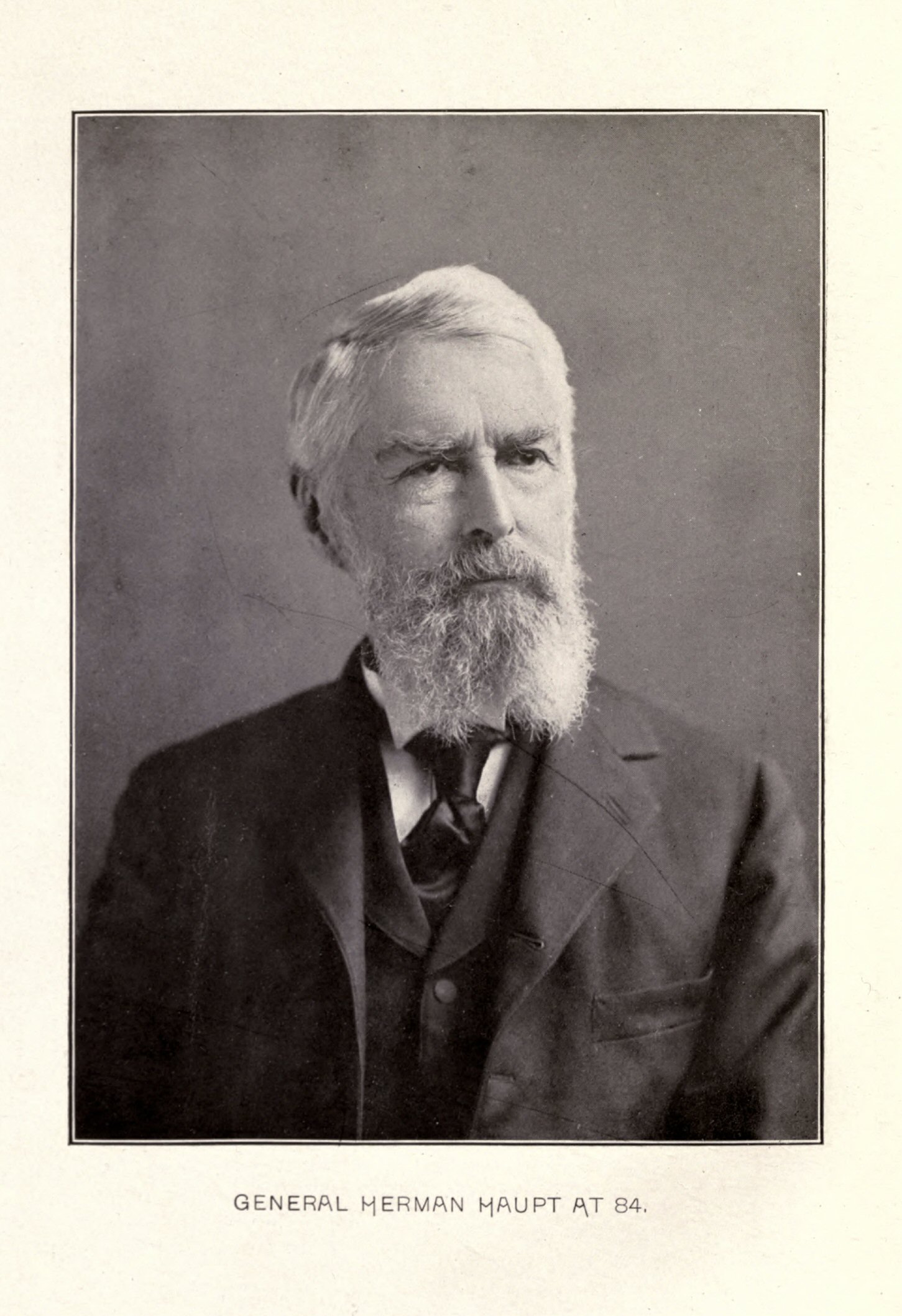 Herman Haupt, age 84