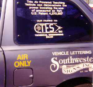 Terry Miller's Spirit of Joplin air car