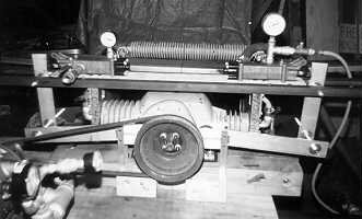 2 stage air engine made from 2 stage compressor