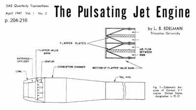 pulsejet engine