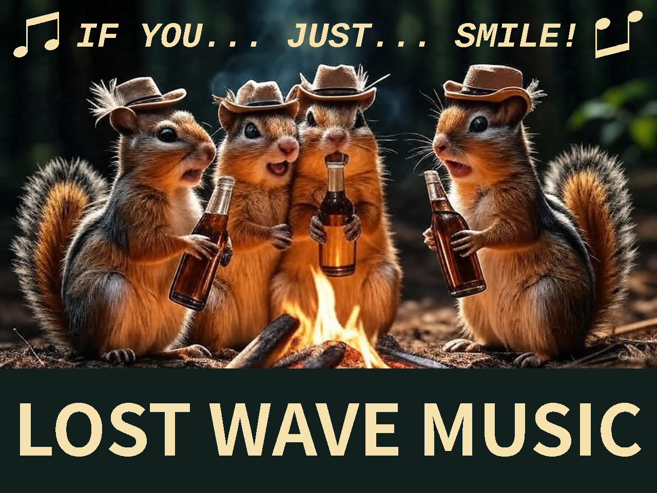 novelty ragtime guitar music and MAGA songs by 
        Professor U. d'Guru, Luther Limbolust and the Last Stand Band