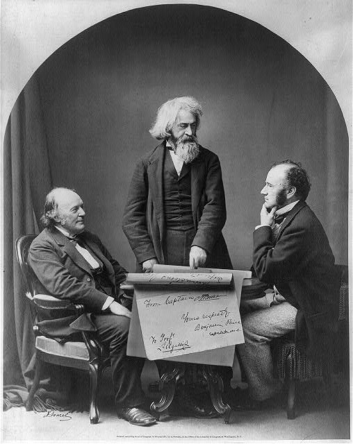 library of congress 3 professors 1800s